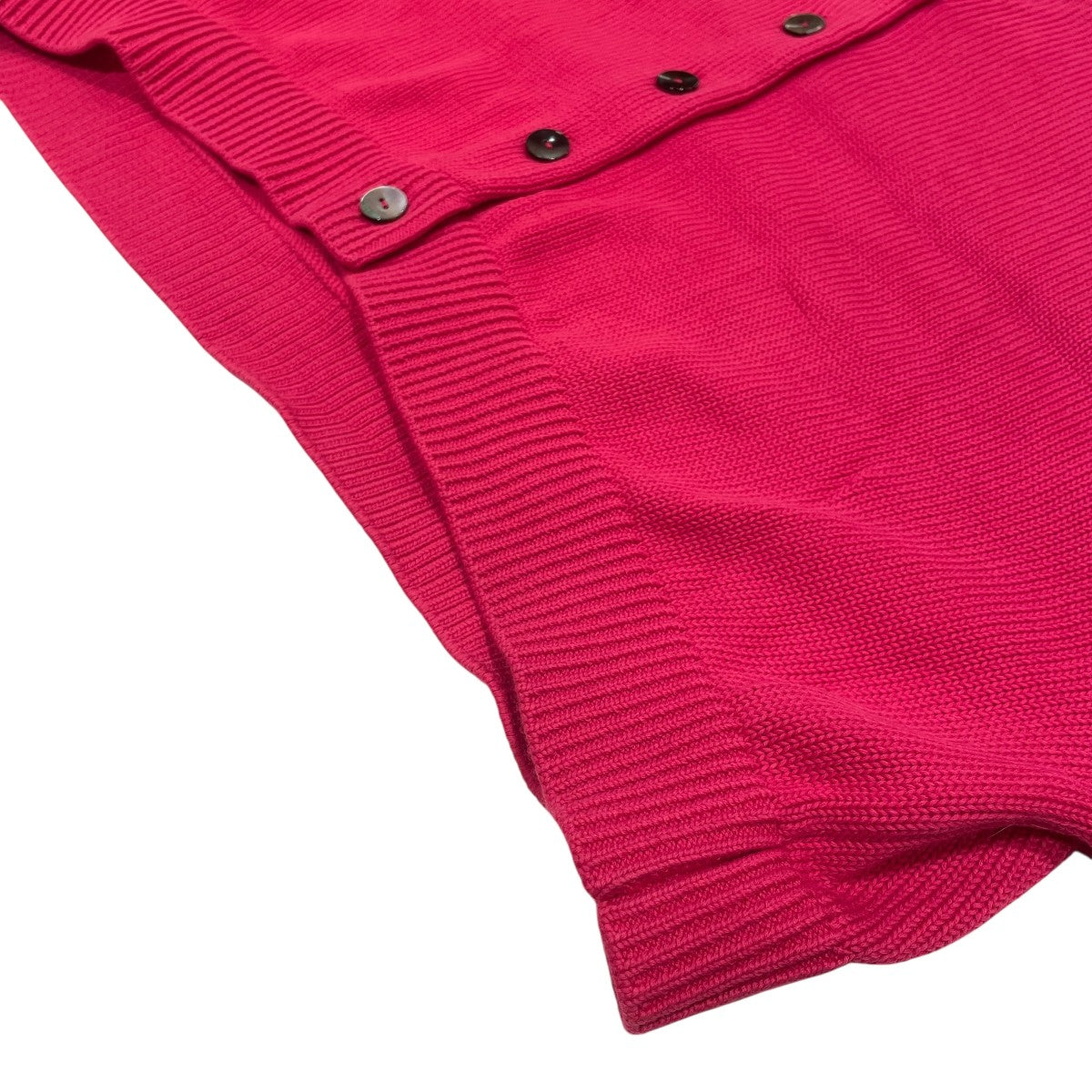 nagonstans spring cotton-knit college cardiganクルーネックニットカーディガン470HS170 1200 古着・中古-5枚目のアイテム画像