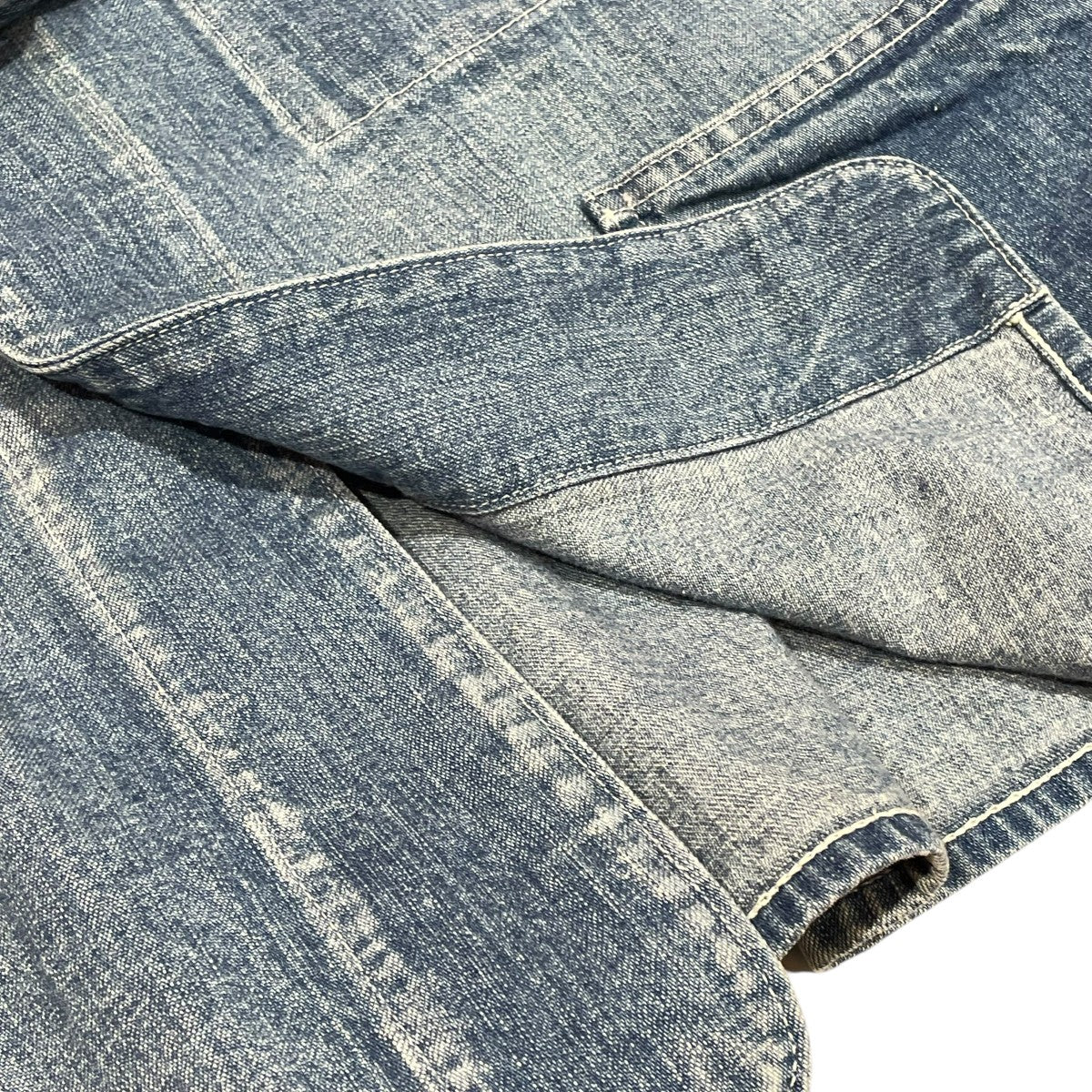 A.PRESSE 24SSUnknown Vintage Denim Coverallデニムジャケット24SAP-01-14K 古着・中古-5枚目のアイテム画像