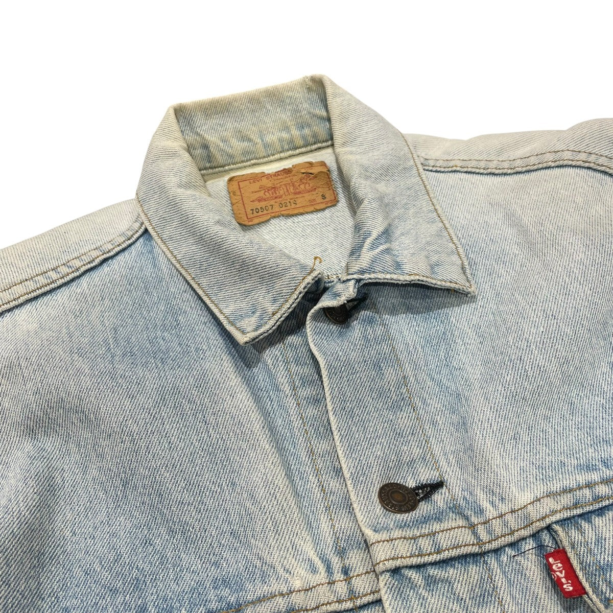 LEVI’S デニムジャケット70507-0214 古着・中古-3枚目のアイテム画像
