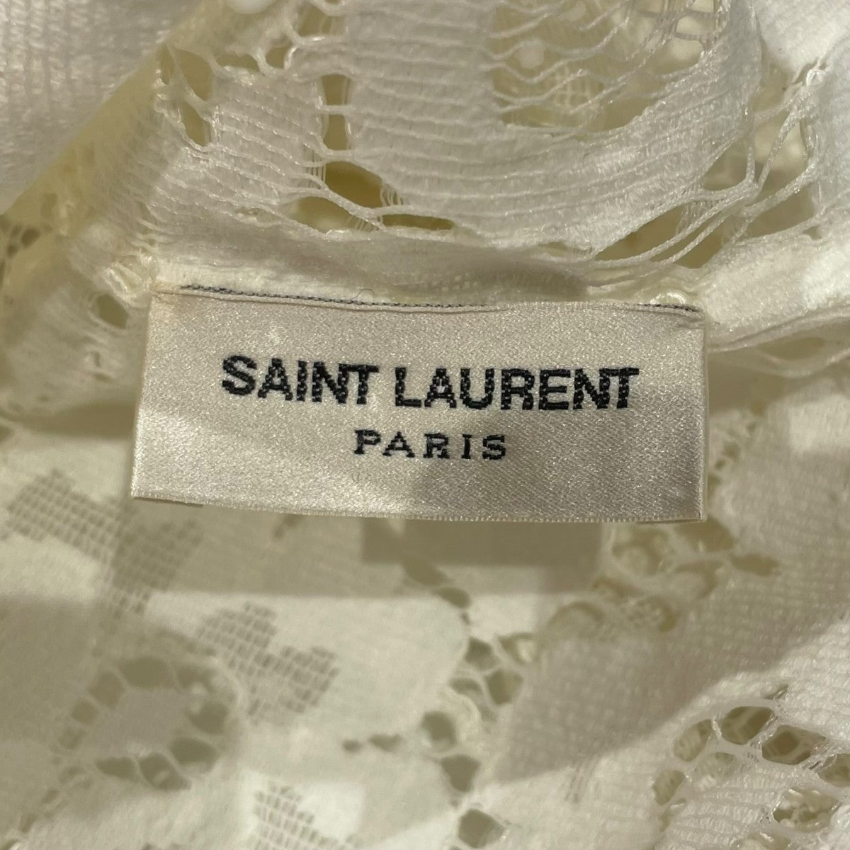 Saint Laurent Paris ブラウス368734 Y4131 古着・中古-6枚目のアイテム画像
