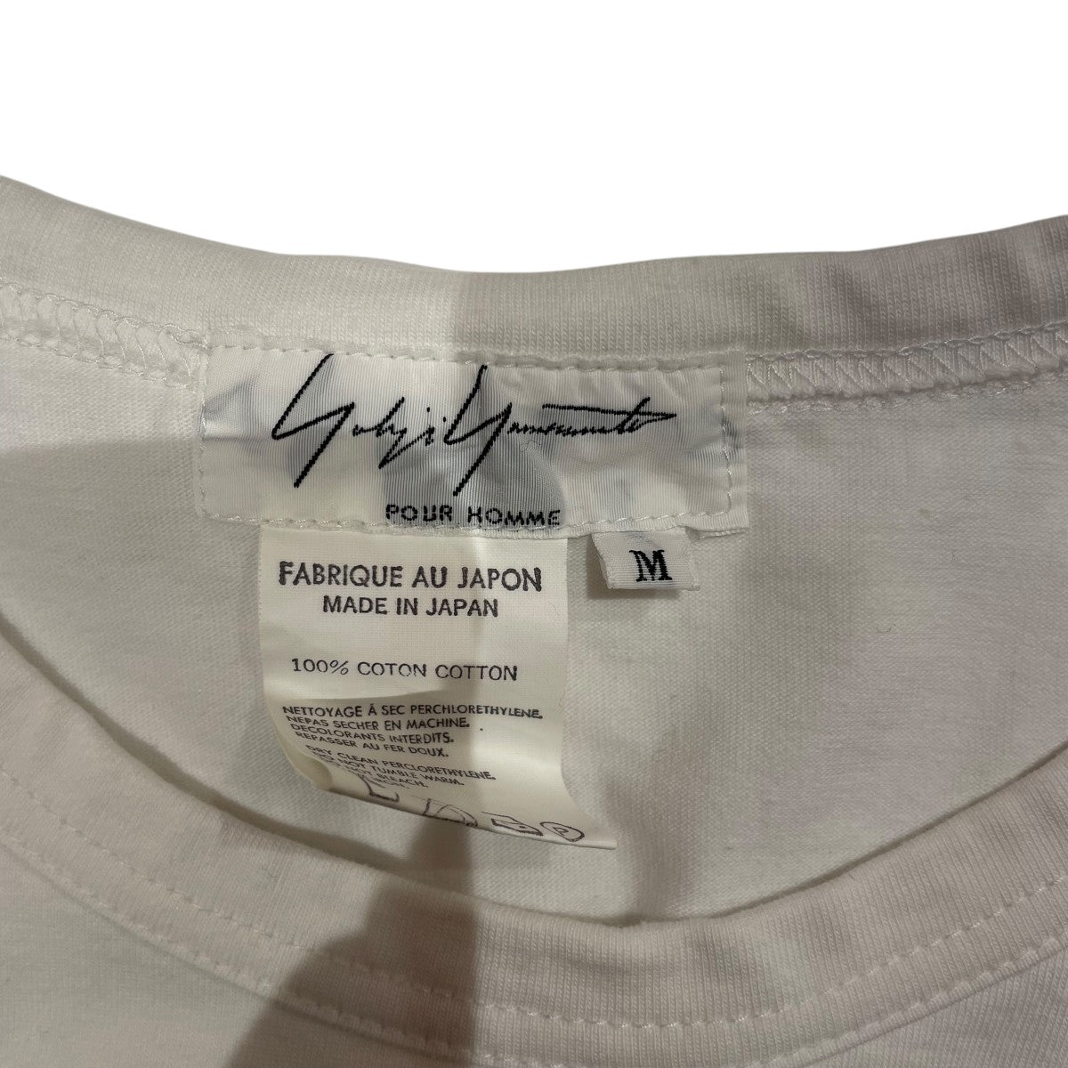 Yohji Yamamoto pour homme 90sロングスリーブTシャツHB-T12-051 古着・中古-3枚目のアイテム画像