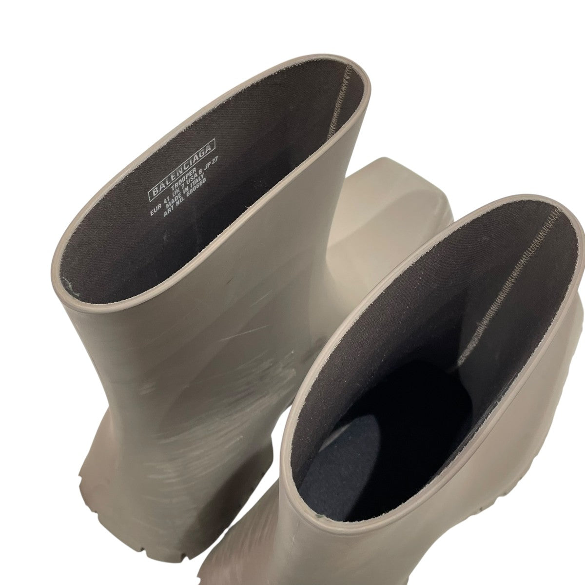 BALENCIAGA TROOPERブーツ680660 古着・中古-6枚目のアイテム画像