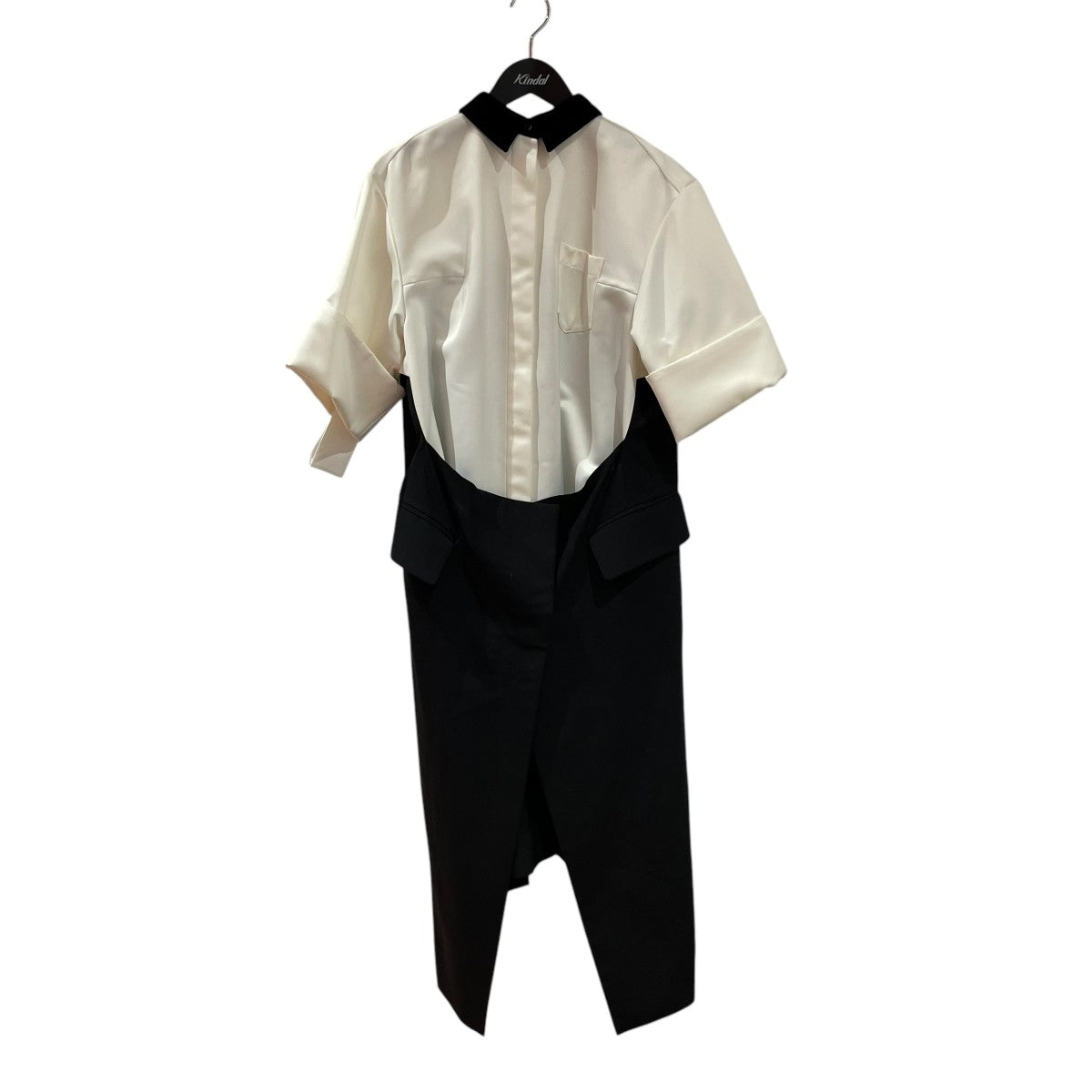sacai(サカイ) 22SSSUIT SWITCHING DRESSワンピース22-06172 22-06172  