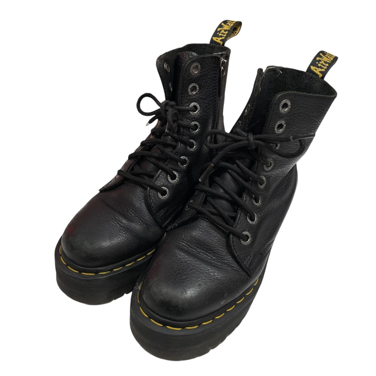 「Dr.Martens」ハイカットブーツ 美品】Dr. Martens ドクターマーチンレザー ハイカットブーツ UK4