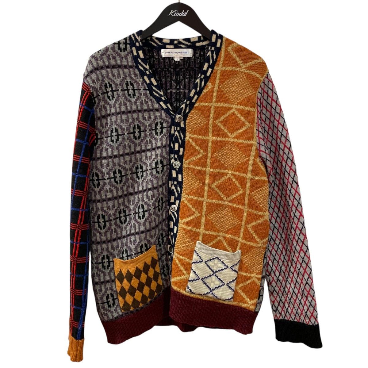 COMME des GARÇONS SHIRT カーディガン L COMME des GARCONS SHIRT(コムデギャルソンシャツ) カーディガン