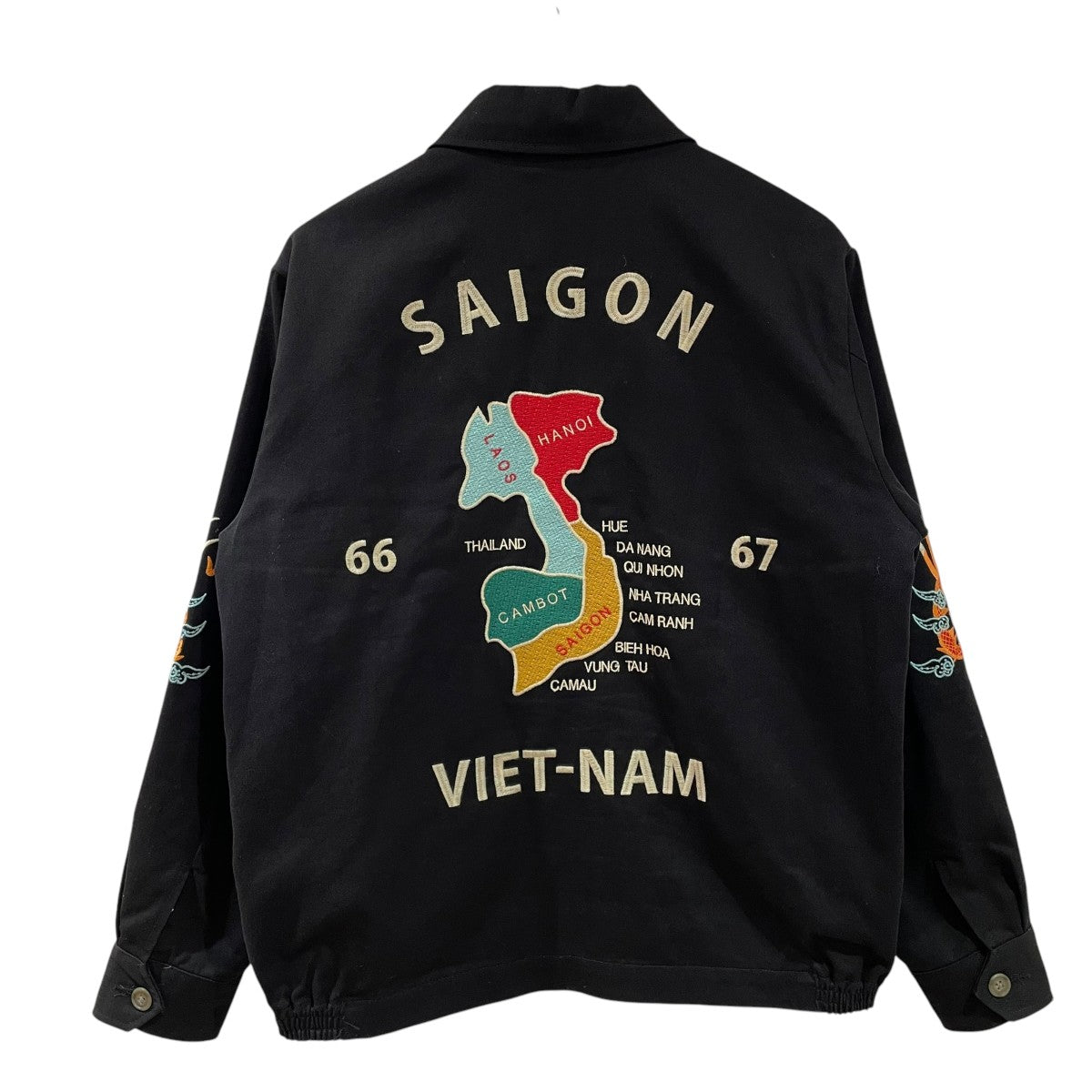 HOUSTON VIETNAM JACKET 福ジャケット 古着・中古-2枚目のアイテム画像