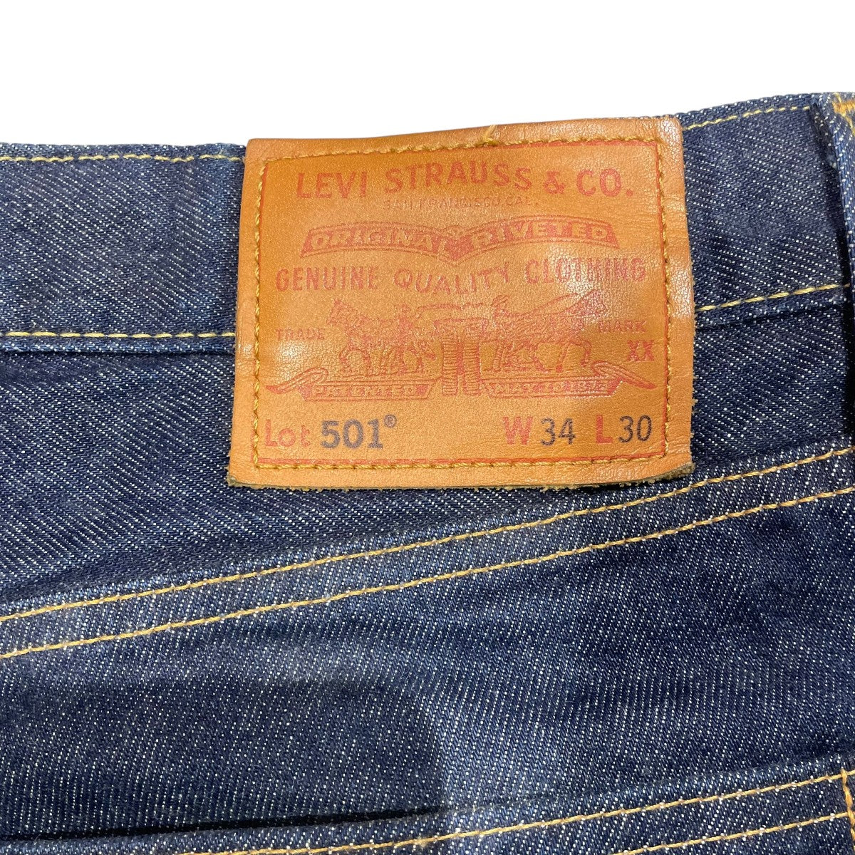 501 Selvedge RIGIDデニムパンツ0022X-0000