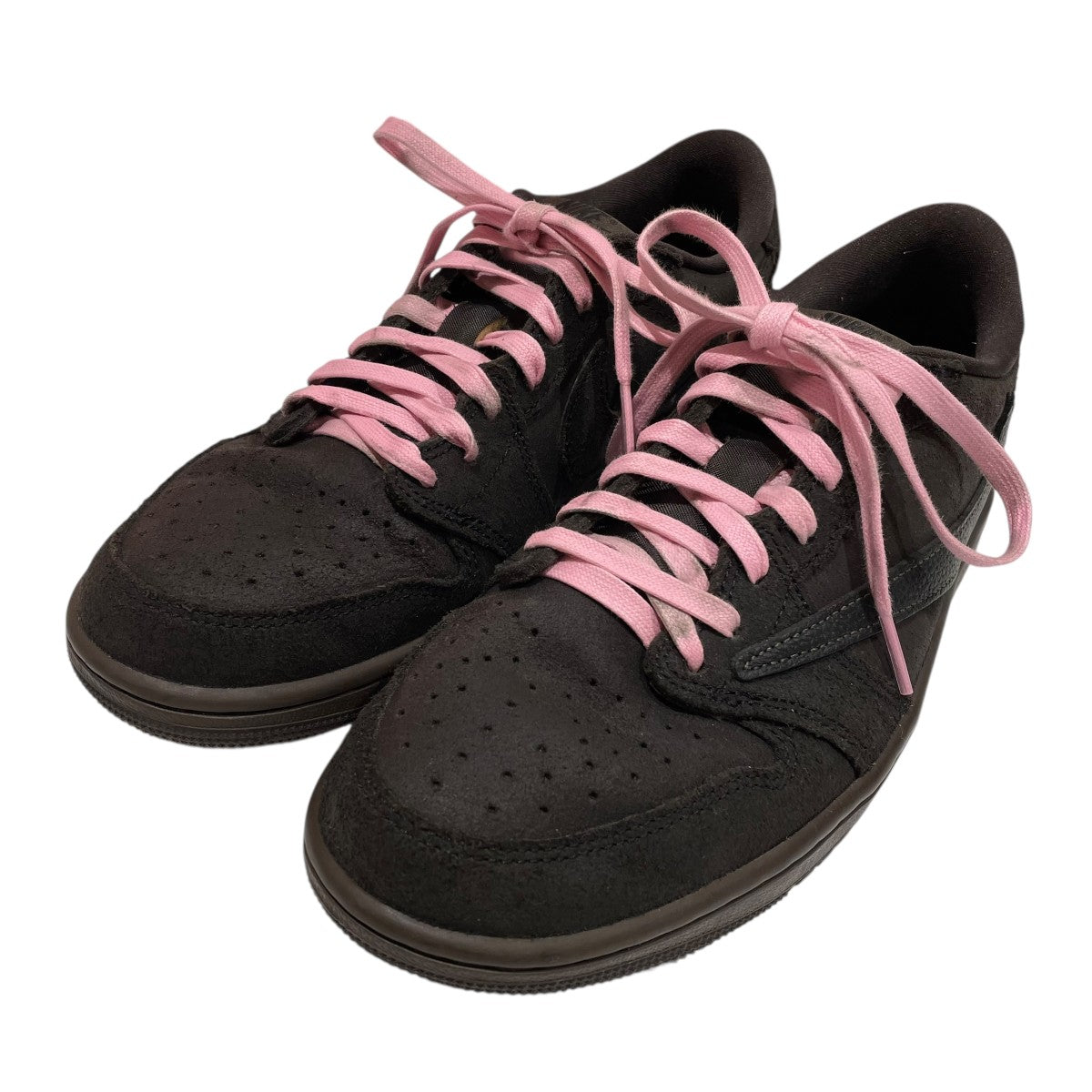 NIKE×TRAVIS SCOTT Air Jordan 1 Low OG SP Velvet Brown and