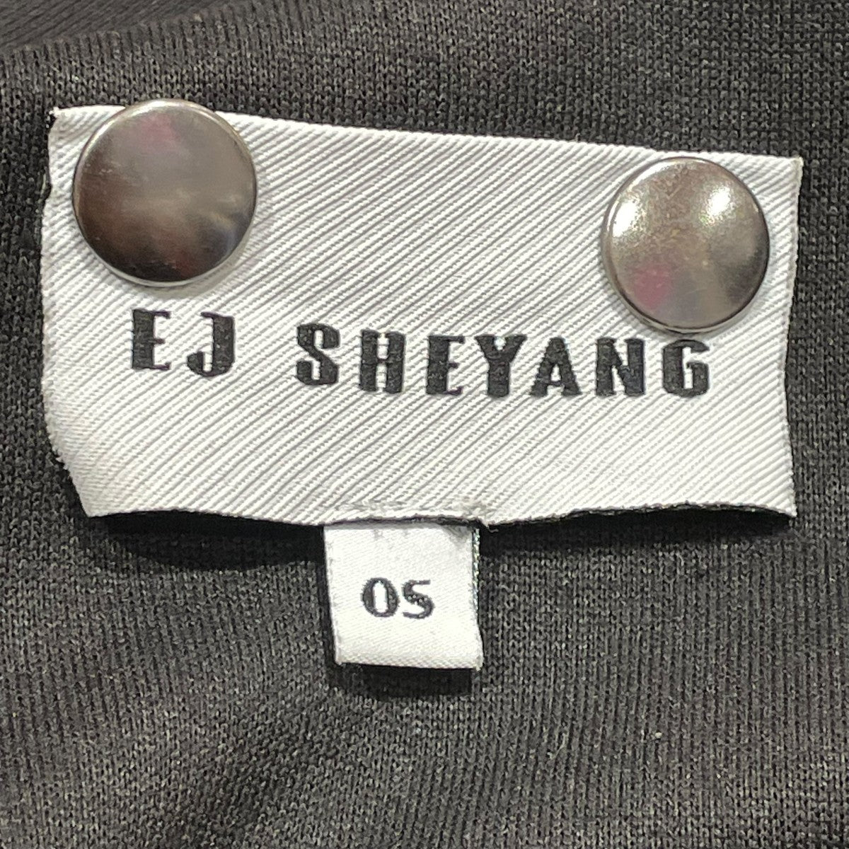 EJ SHEYANG FRONT RUFFLE V-NECK SWEAT SHIRTパーカー 古着・中古-7枚目のアイテム画像