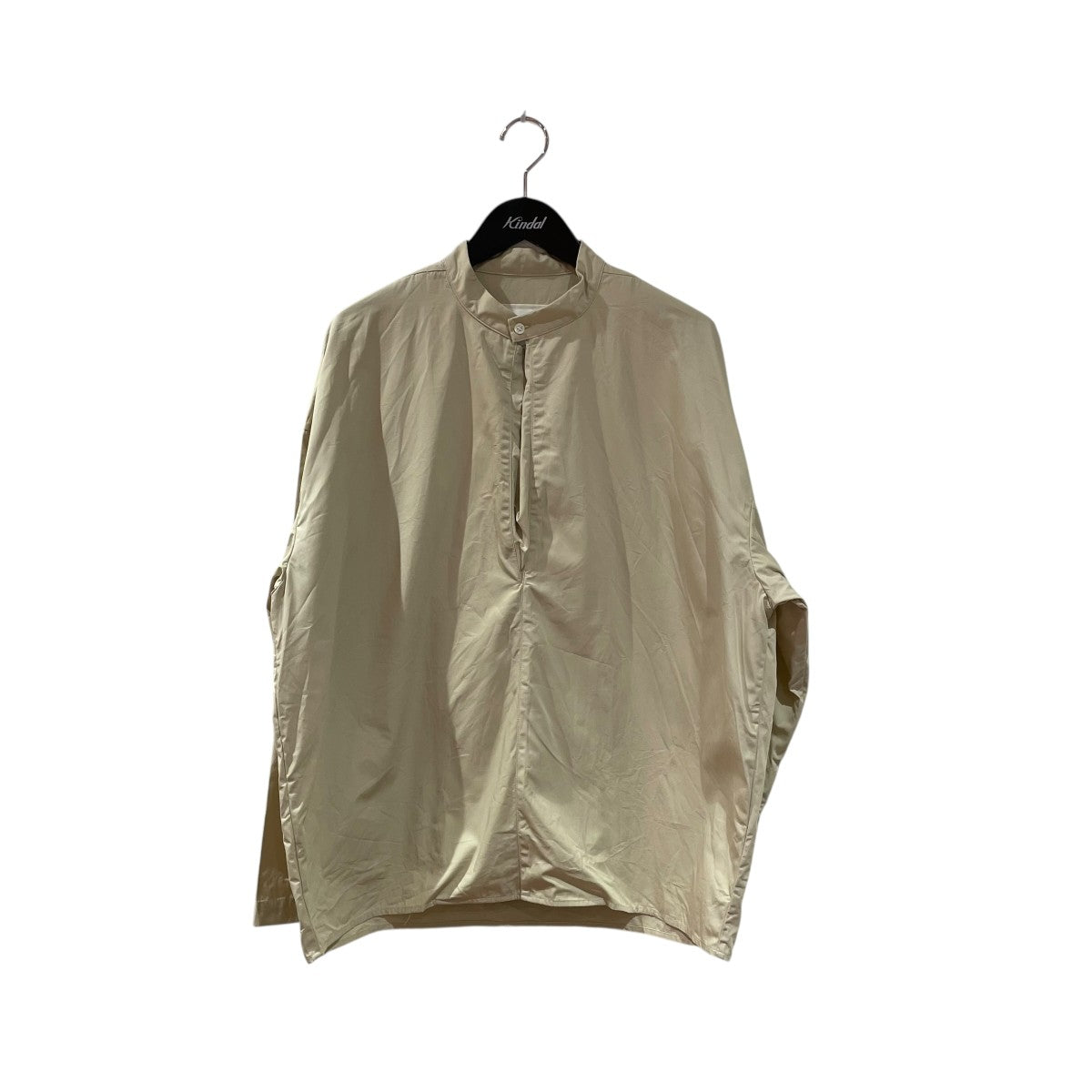 nonnotte(ノノット) 25SSDraping Shirt Type CバンドカラーシャツN-25S