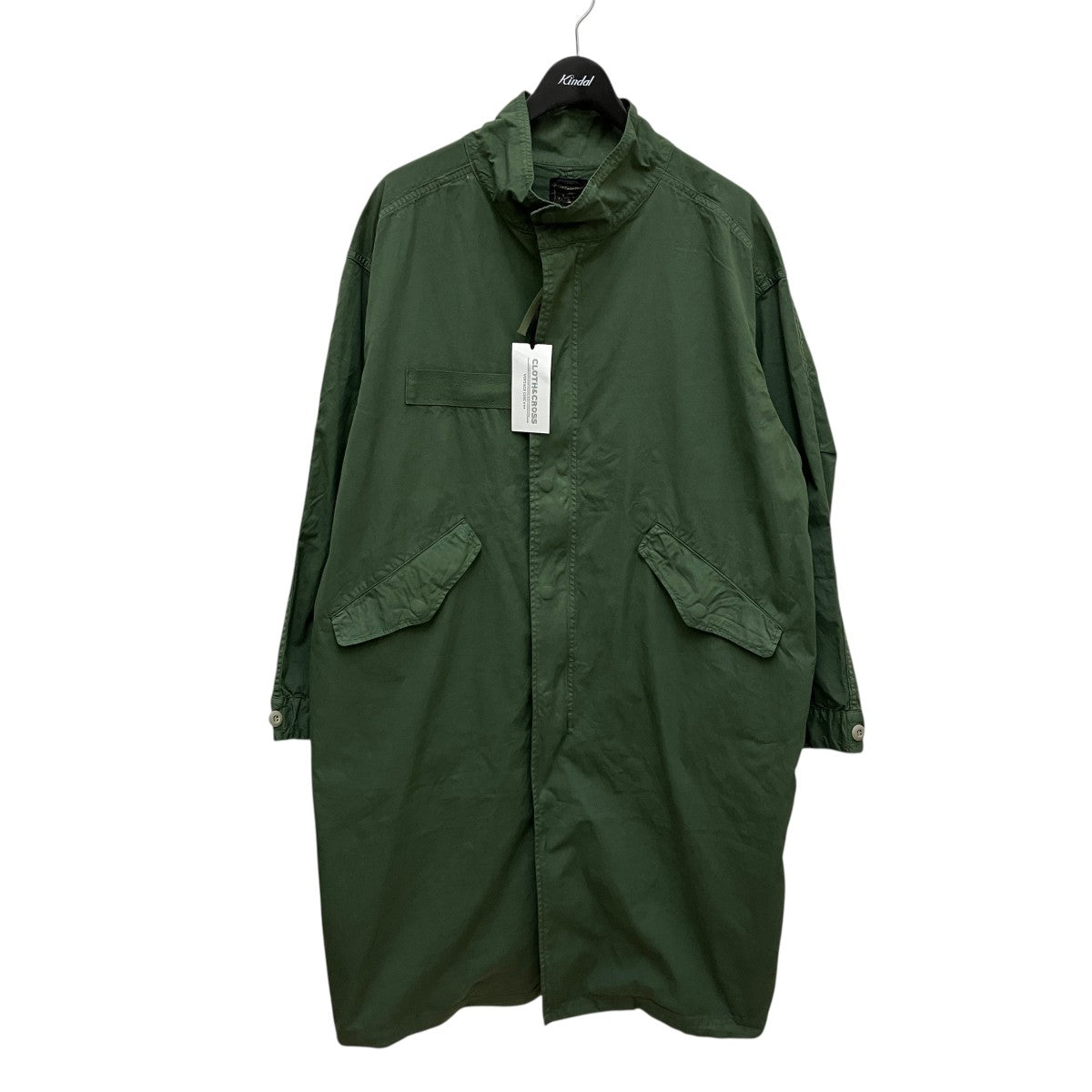 CLOTH＆CROSS(クロス＆クロス) Type M-65 フィッシュテールパーカー