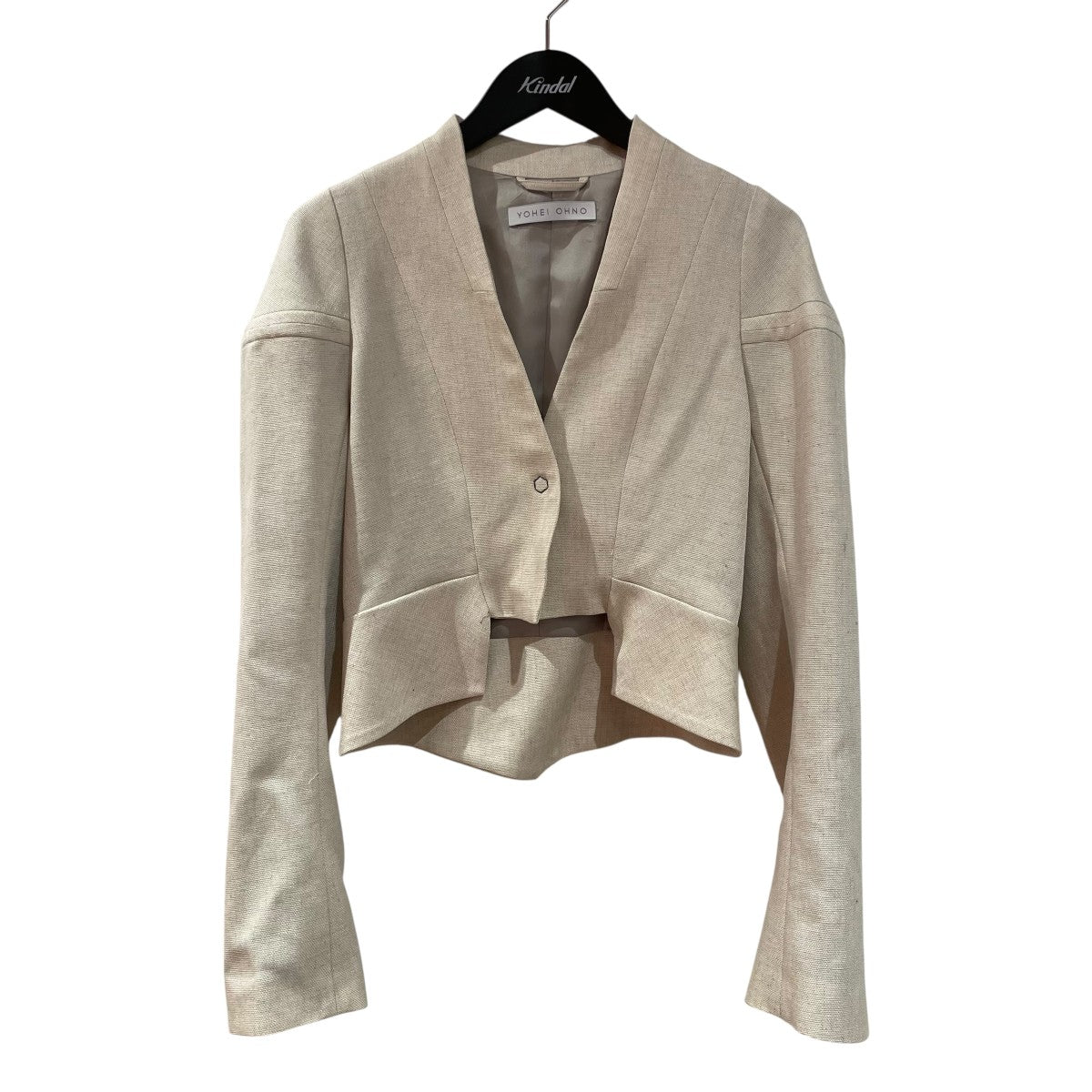 el Aviv Short Linen JacketショートジャケットH-24S-JK2-B