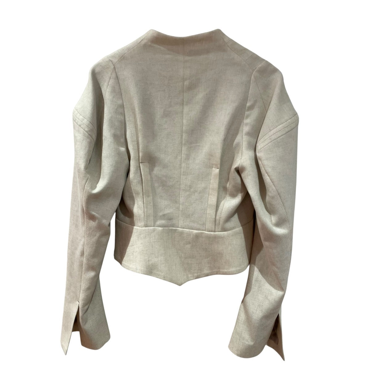 el Aviv Short Linen JacketショートジャケットH-24S-JK2-B