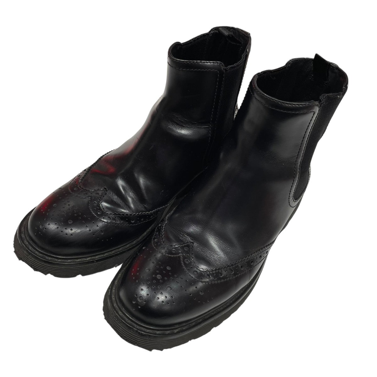 PRADA(プラダ) ウィングチップサイドゴアブーツサイドゴアブーツ3T 
