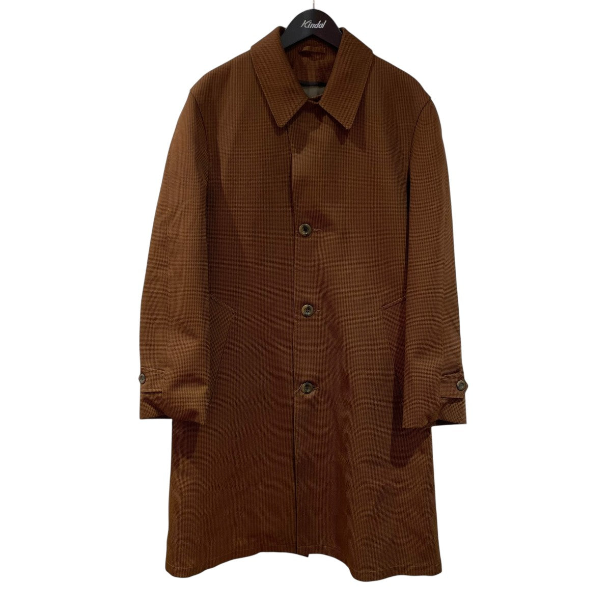 USED(ユーズド) 70s Richman BROTHERS 千鳥格子柄ステンカラーコート