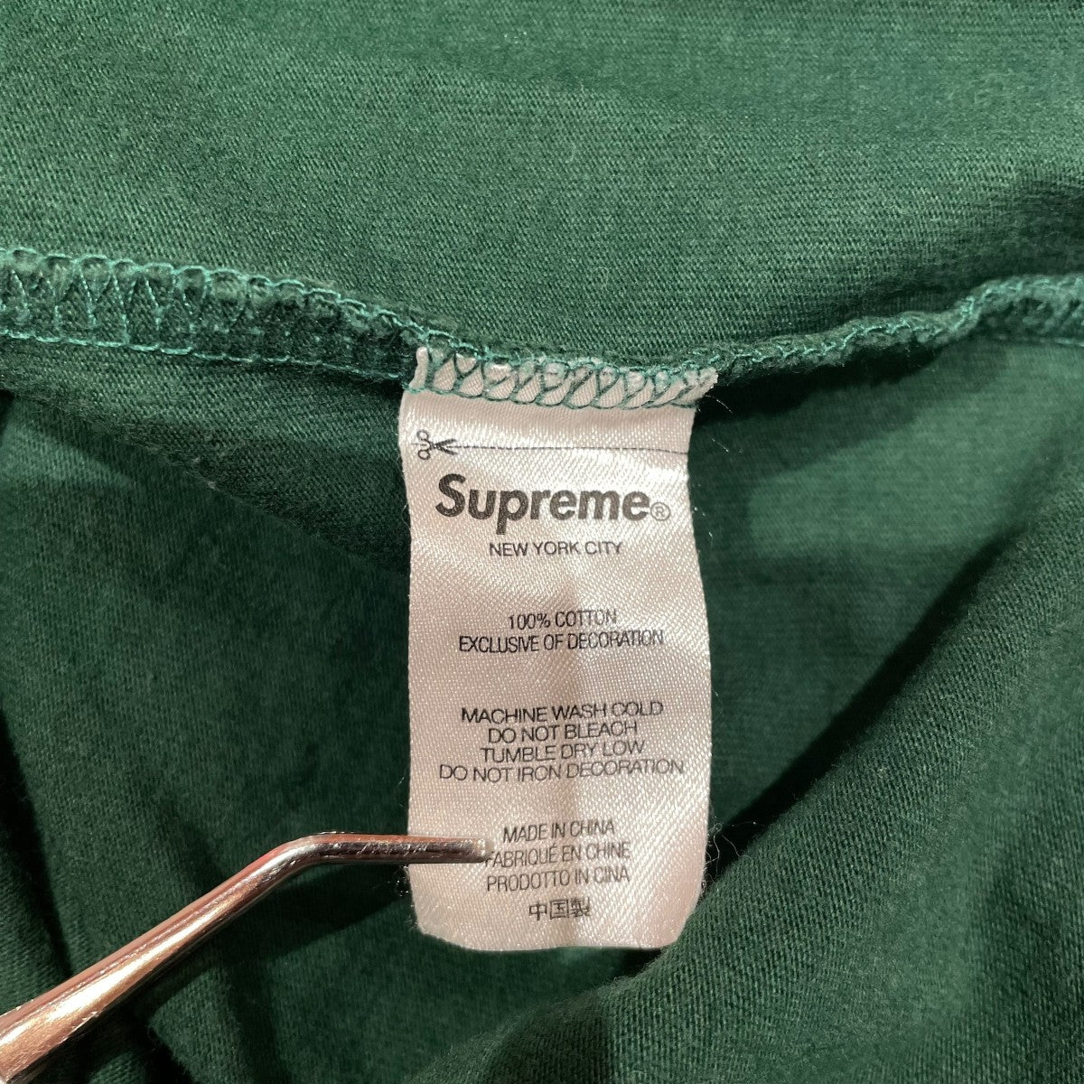 Supreme Old English Glow S S TopTシャツ 古着・中古-6枚目のアイテム画像
