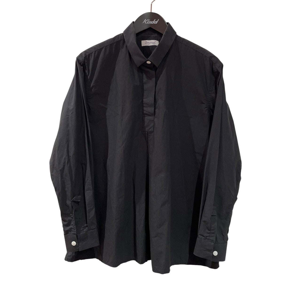 【即購入可】Bergfabelネイビー ワーカーシャツ fit=scale-down,w=1200