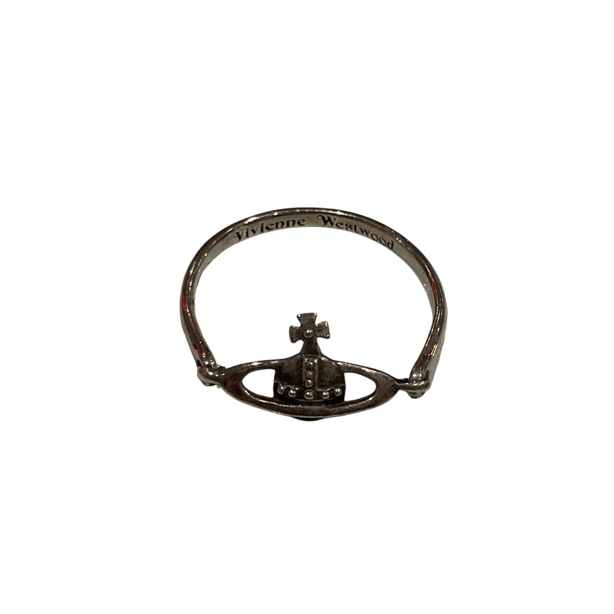 Vivienne Westwood ロゴ シグネットリング　オーブ vintage VIVIENNE WESTWOOD silver signet ring “orb” | NOIR ONLINE