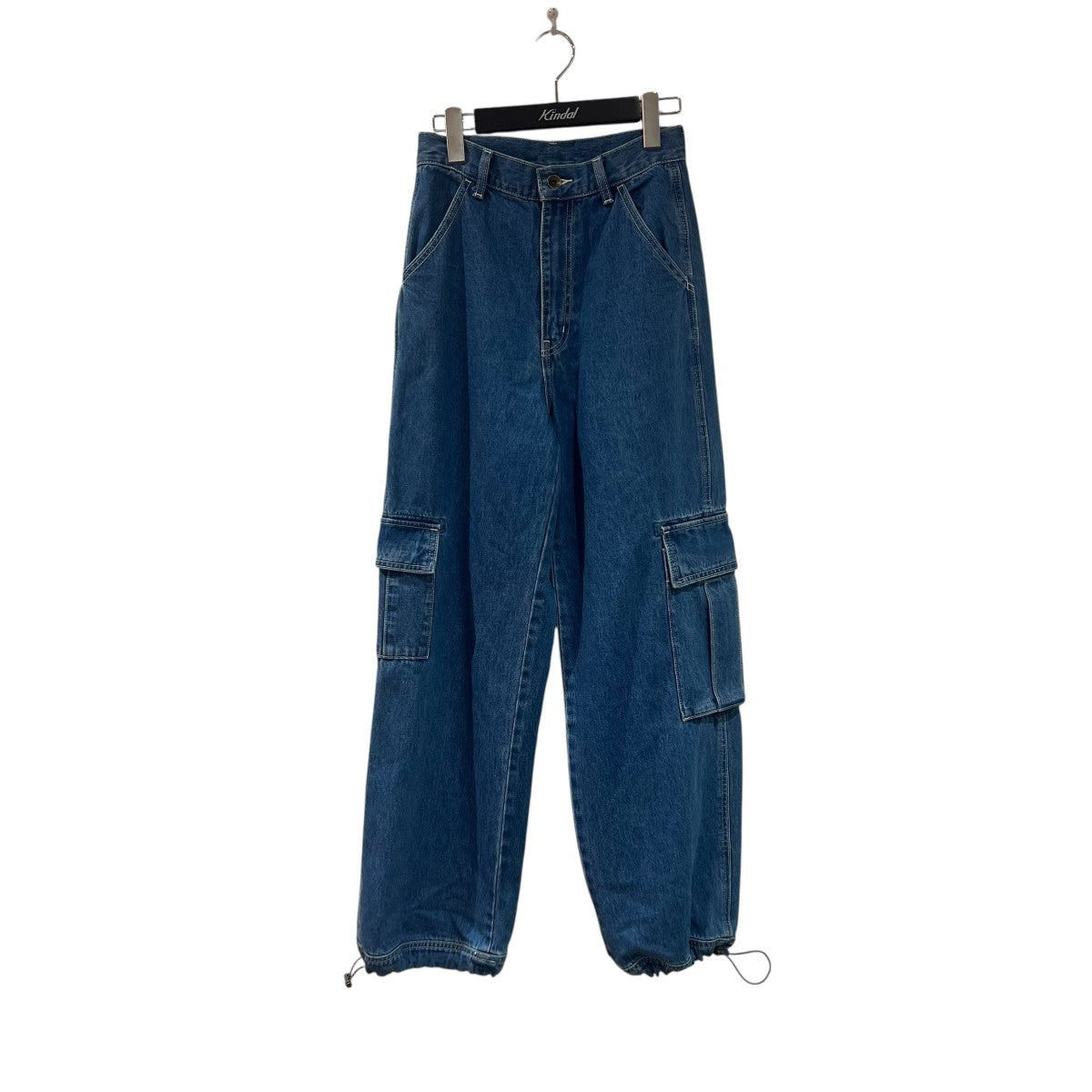 Searoomlynn LOOSE シールームリン カーゴデニムパンツ ブルー Searoomlynn LOOSE シールームリン カーゴデニムパンツ ブルー