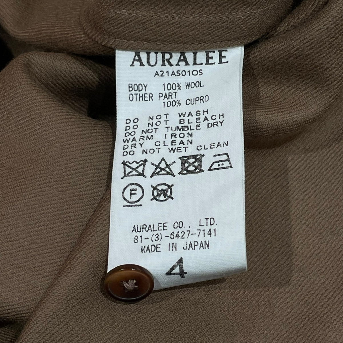 21AWSUPER LIGHT WOOL SHIRTSカジュアルシャツA21AS01OS