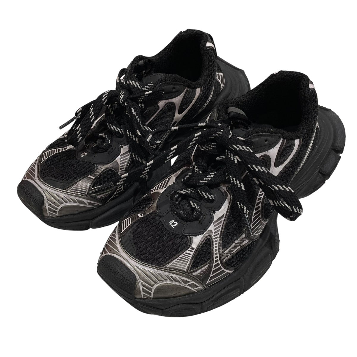BALENCIAGA ブラック スニーカー 42 BALENCIAGA(バレンシアガ) スニーカー ブラック サイズ 42