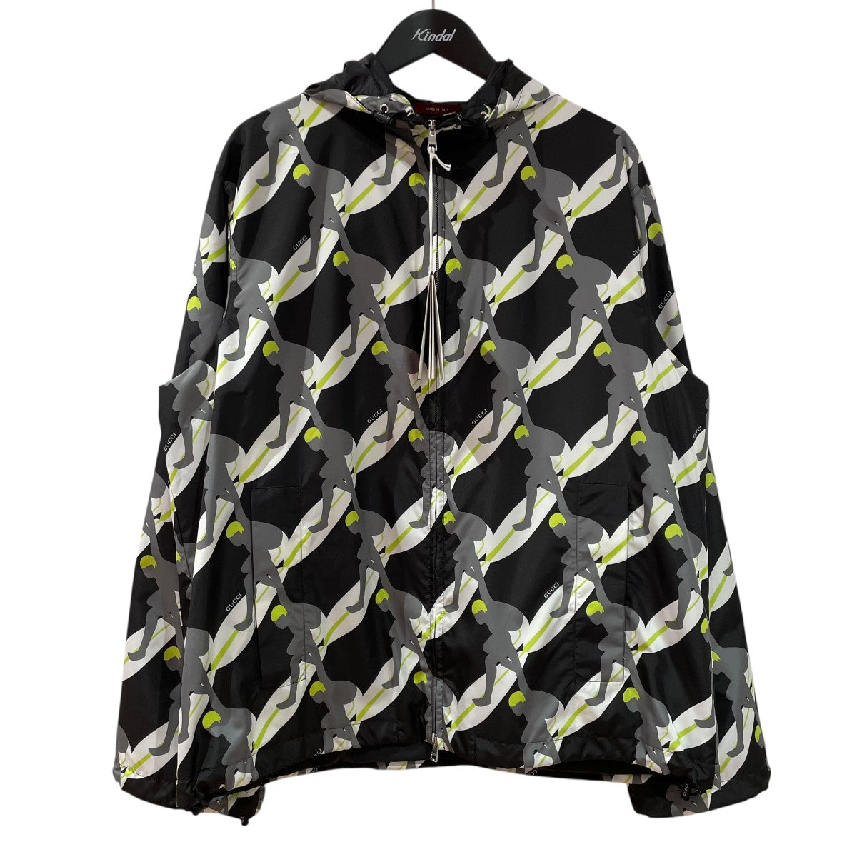 GUCCI(グッチ) 25SSナイロンジャケット824160 824160 ブラック サイズ 