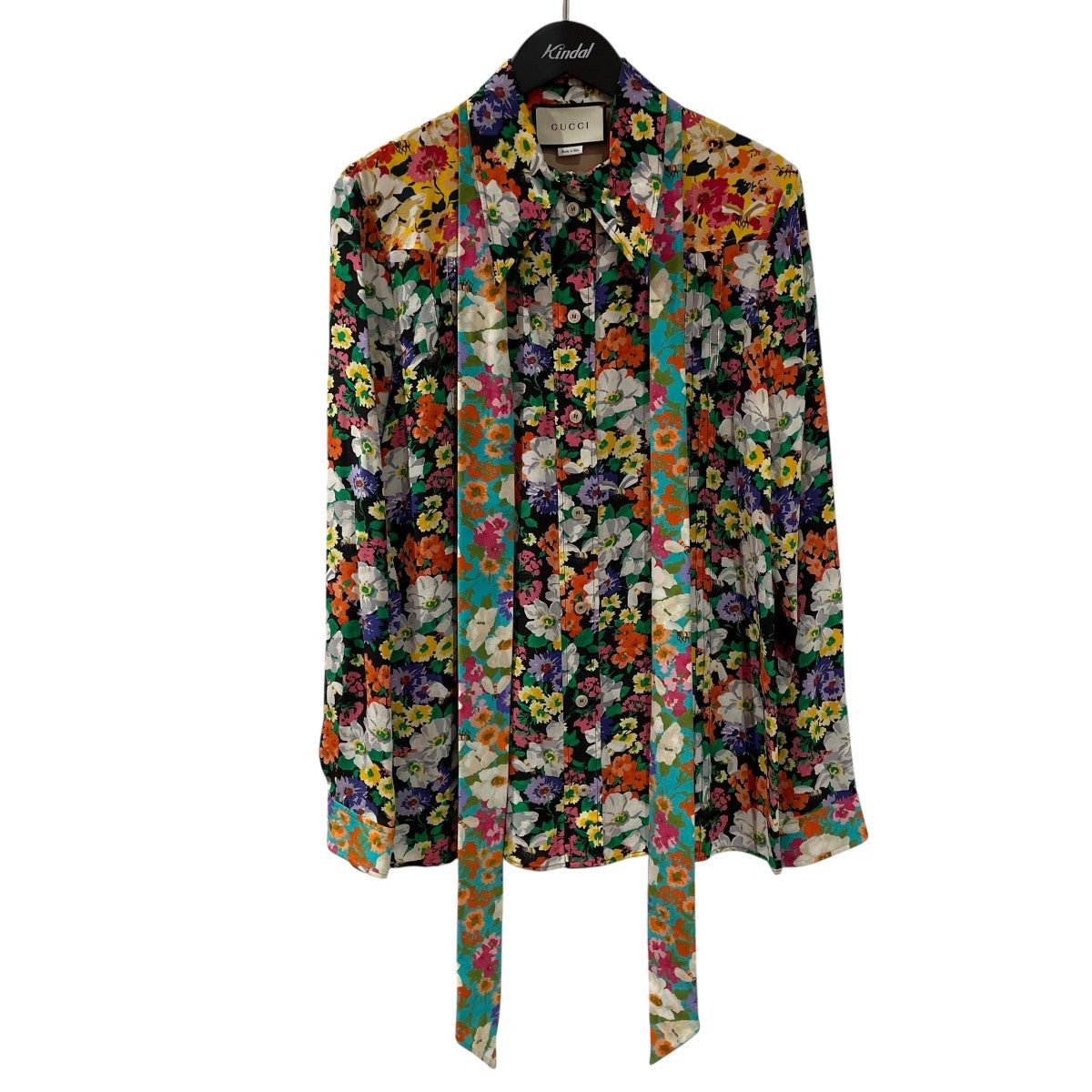 GUCCIポロシャツ GUCCI(グッチ) 18SS長袖ポロシャツ498638 ZKP22 498638 ZKP22