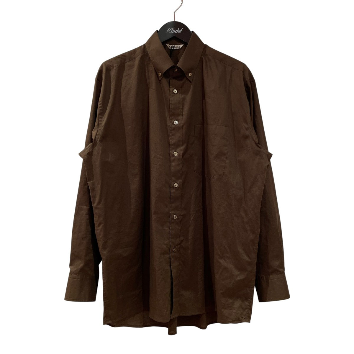 Auralee 25ss A25SS02TL サイズ3 AURALEE(オーラリー) 25SSWASHED FINX TYPEWRITER BUTTON DOWN