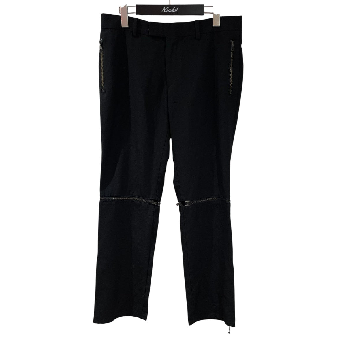 number (n)ine 04ss dream期 ブラック サーマル NUMBER (N)INE(ナンバーナイン) 04SSドリーム期パンツ ブラック サイズ