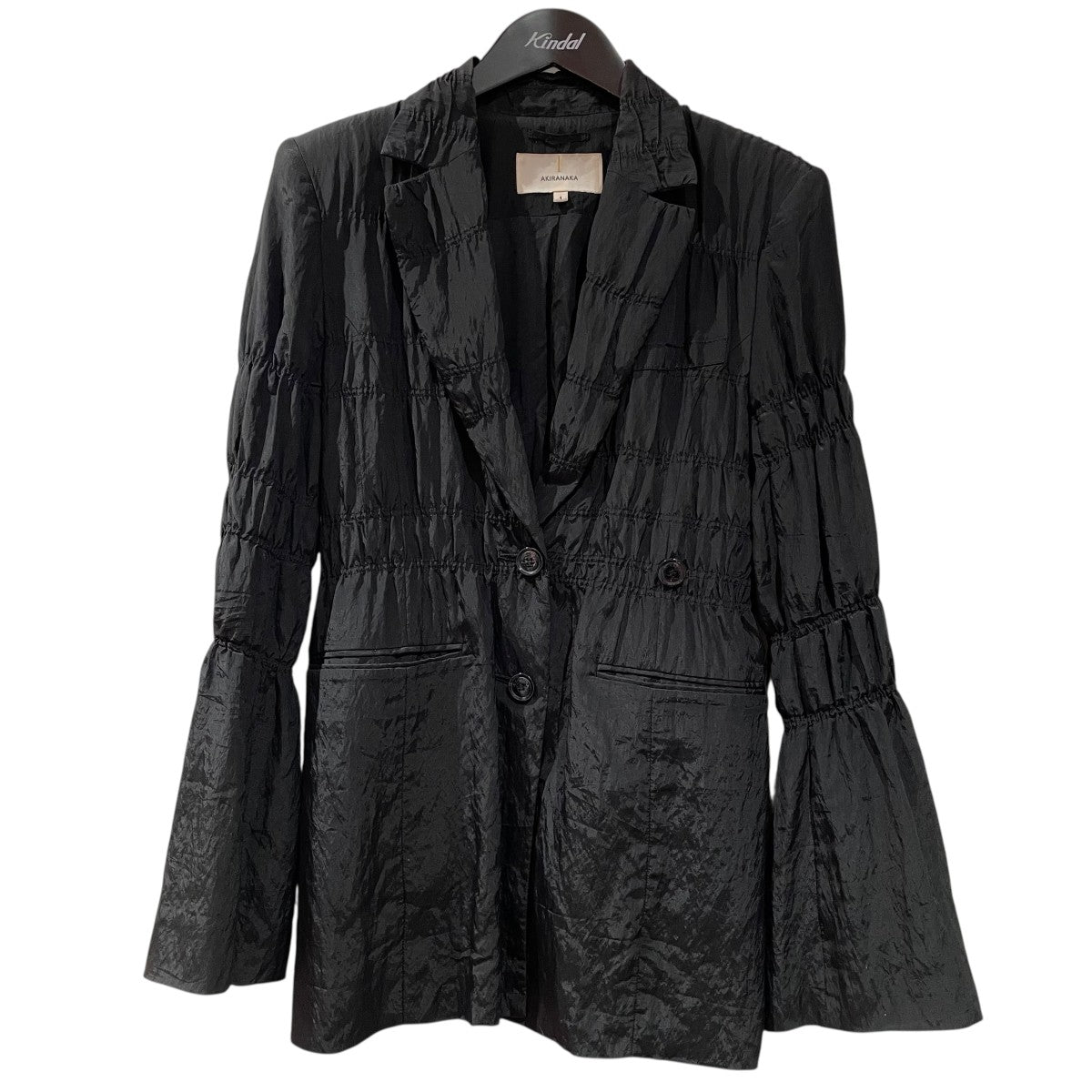 アキラナカジャケット AKIRA NAKA(アキラナカ) テーラードジャケットAW2208-BK AW2208-BK