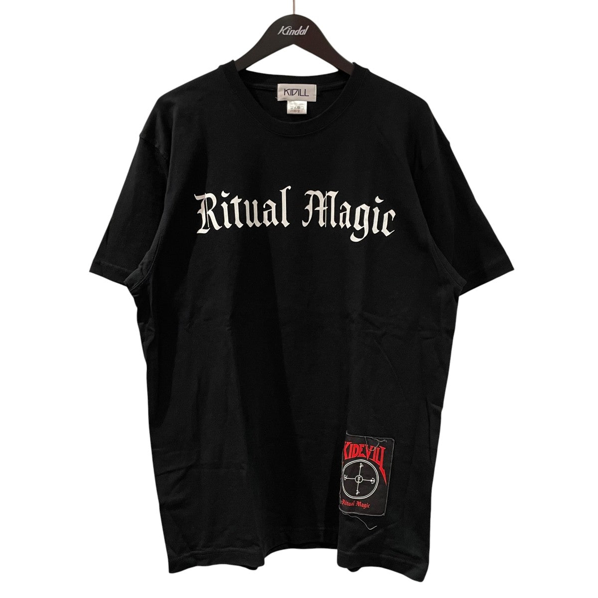 KIDILL(キディル) 24SSPATCH T-SHIRT半袖TシャツKL827 KL827 ブラック