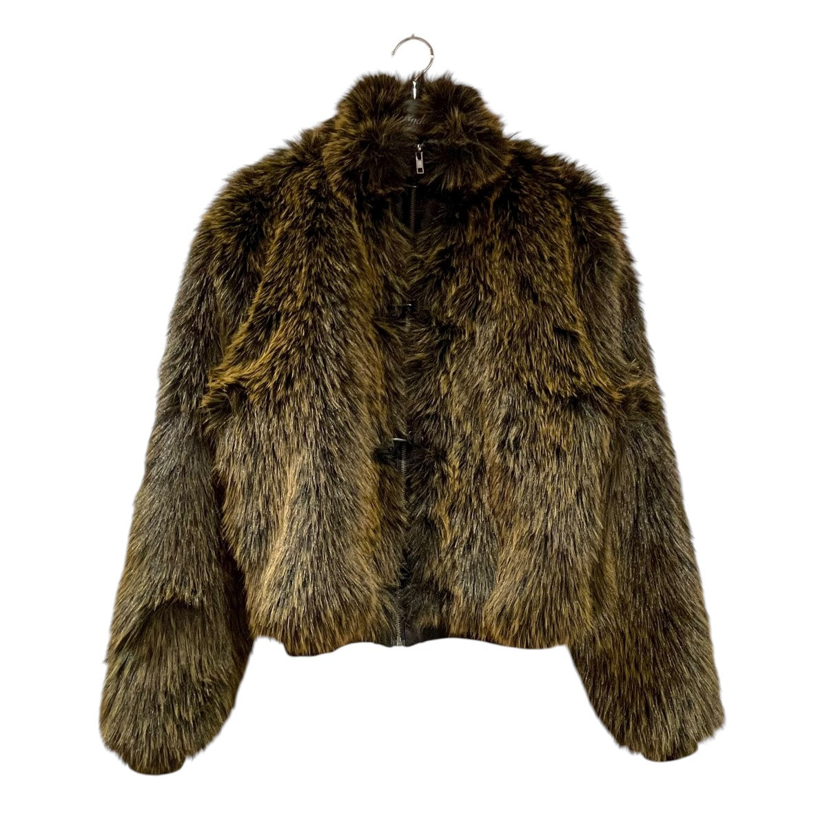 JADED LONDON(ジェイデッドロンドン) ファージャケット ブラック