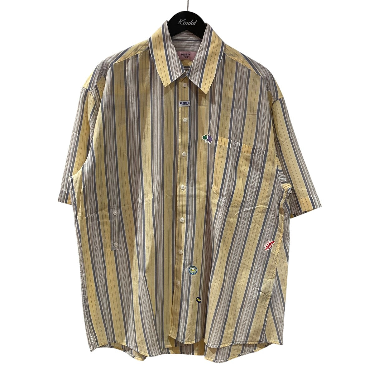 Martine rose(マーティンローズ) S S BOX WRAP SHIRT半袖シャツ