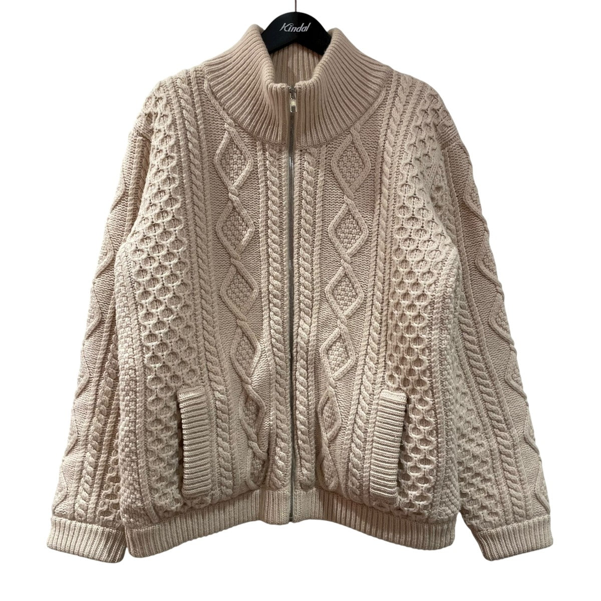 GUCCI(グッチ) ジップニット661865 661865 ベージュ サイズ L｜【公式