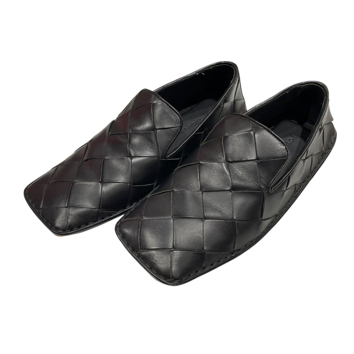 BOTTEGA VENETA(ボッテガヴェネタ) INTRECCIATO GOUGLASレザーシューズ