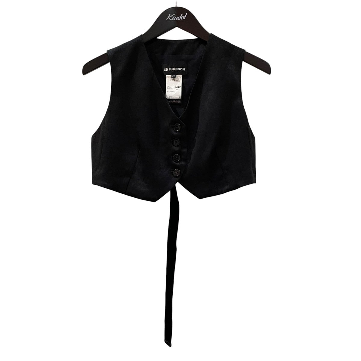 アンドゥムルメステール　ジレ ANN DEMEULEMEESTER(アンドゥムルメステール) ジレ21-31-472028 21-31