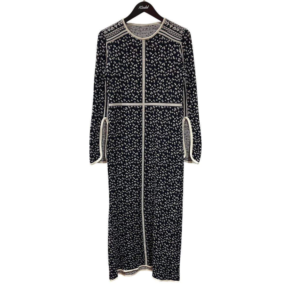 mame kurogouchi(マメクロゴウチ) 21AWOsmanthus Motif Jワンピース