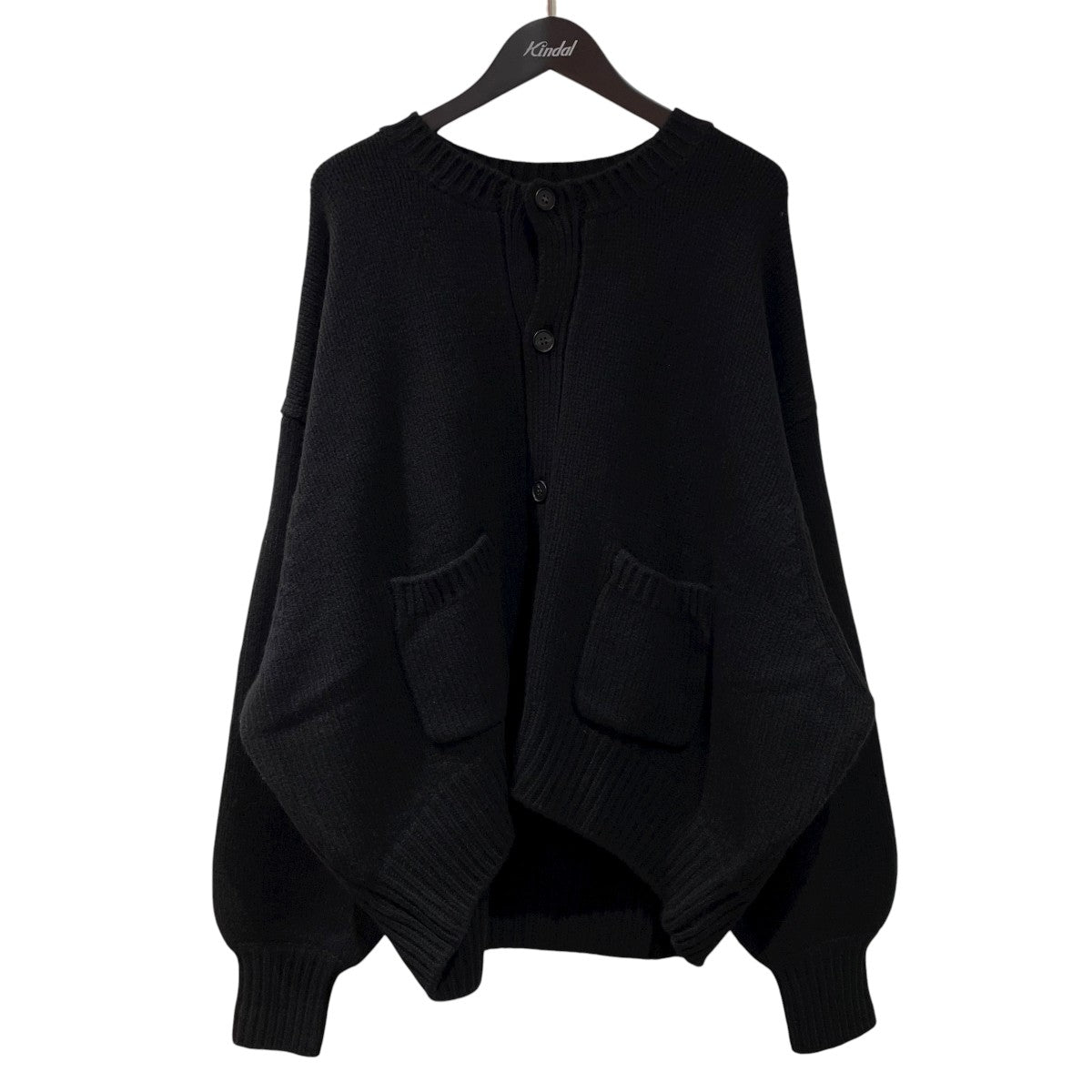 DRAPING EXTRA OVER C N CARDIGANカーディガンN-25A-BRIDGE