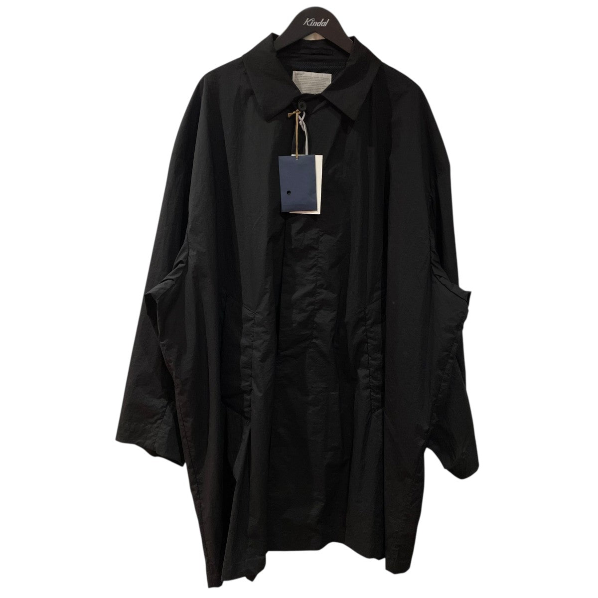 KOLOR(カラー) 24SSナイロンコート24SCM C07117 24SCM C07117 ブラック