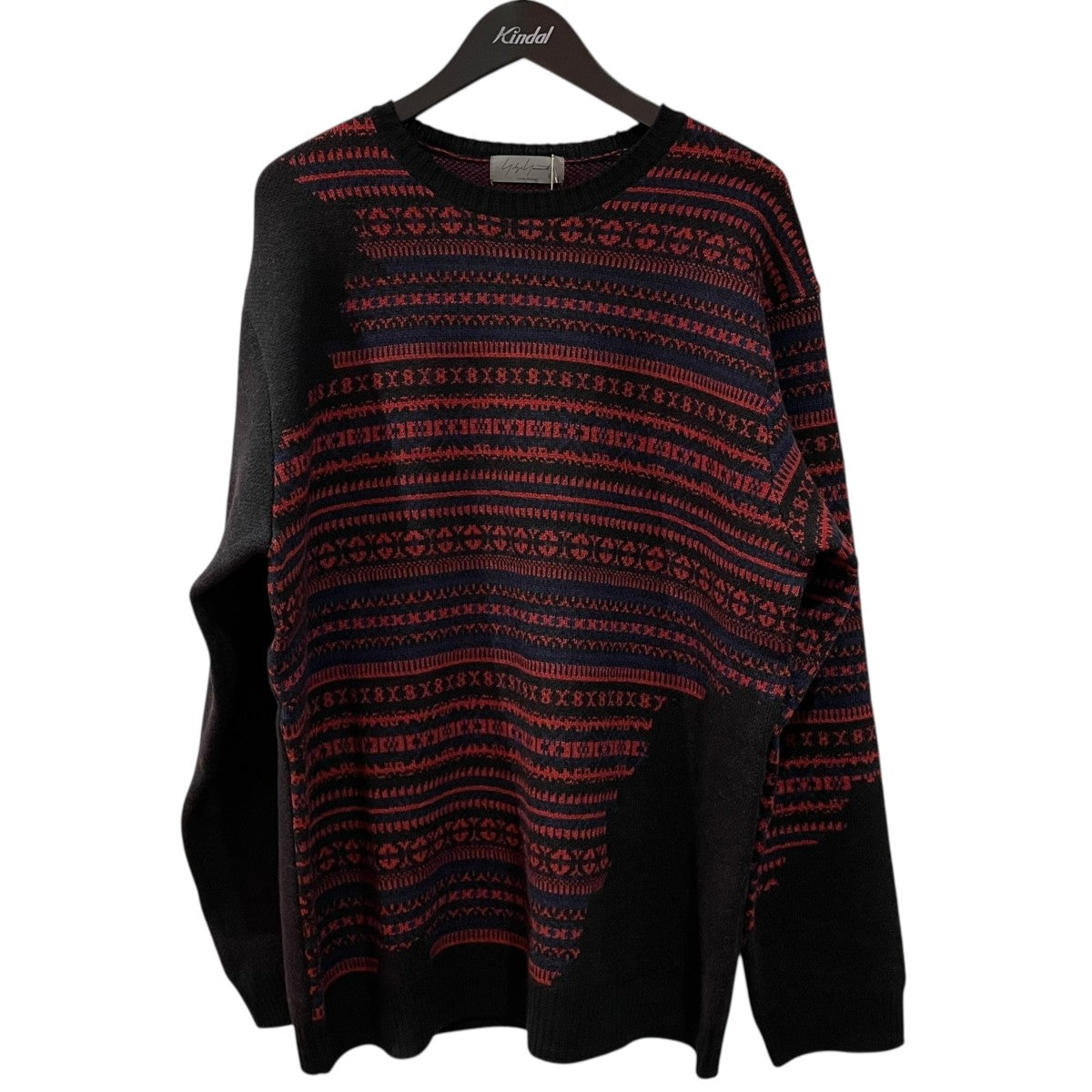 WORMHOLE ROUNDNECK KNITニットH0-K12-195