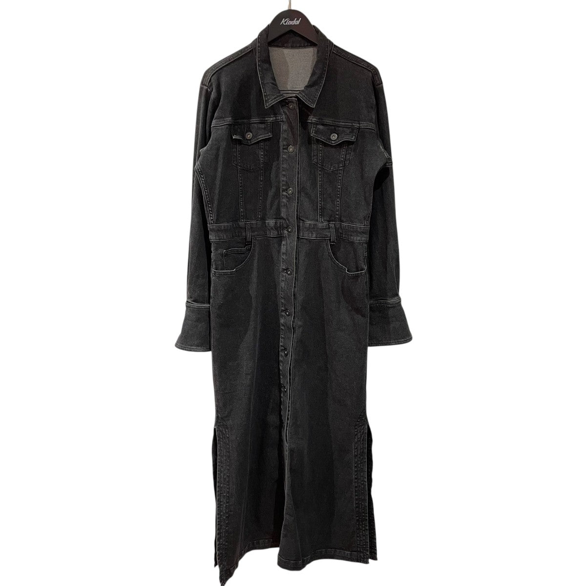 AMERI(アメリ) I LINE DENIM SHIRT DRESSデニムワンピース