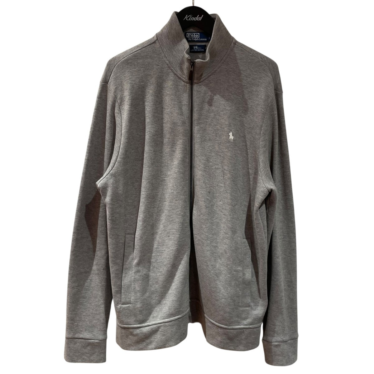 Polo Ralph Lauren グレー ジャンパー L POLO RALPH LAUREN Womens Full Zip Hoodie (XS, Grey) at Amazon