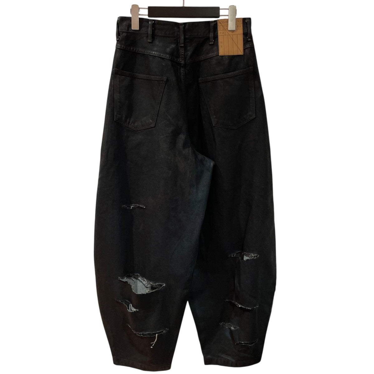 23AWKNICKER BOCKERS DENIMコーティングデニムパンツS23AW24DNM-CRASH