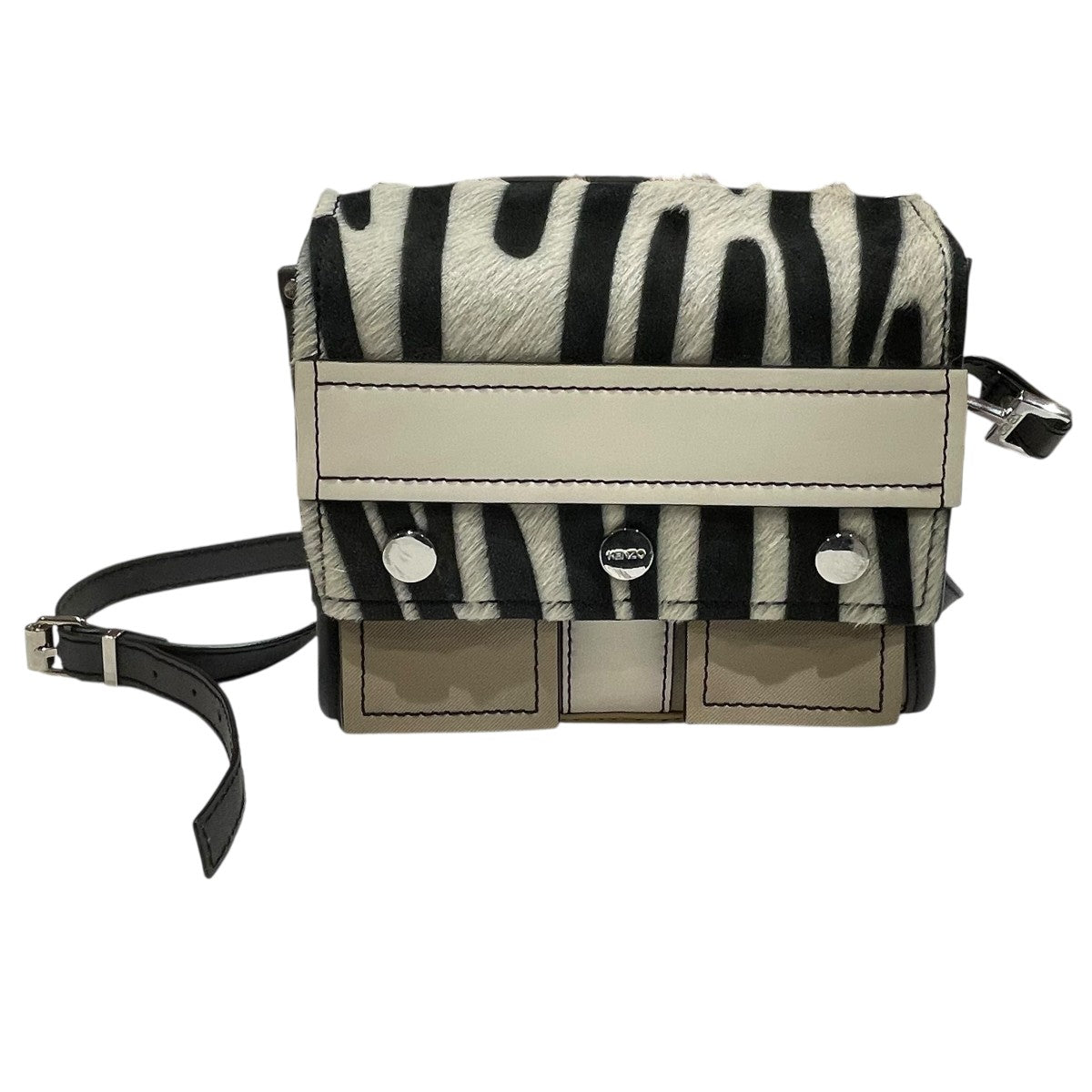 KENZO(ケンゾー) ショルダーバッグSF0196 SF0196 ベージュ×ブラック
