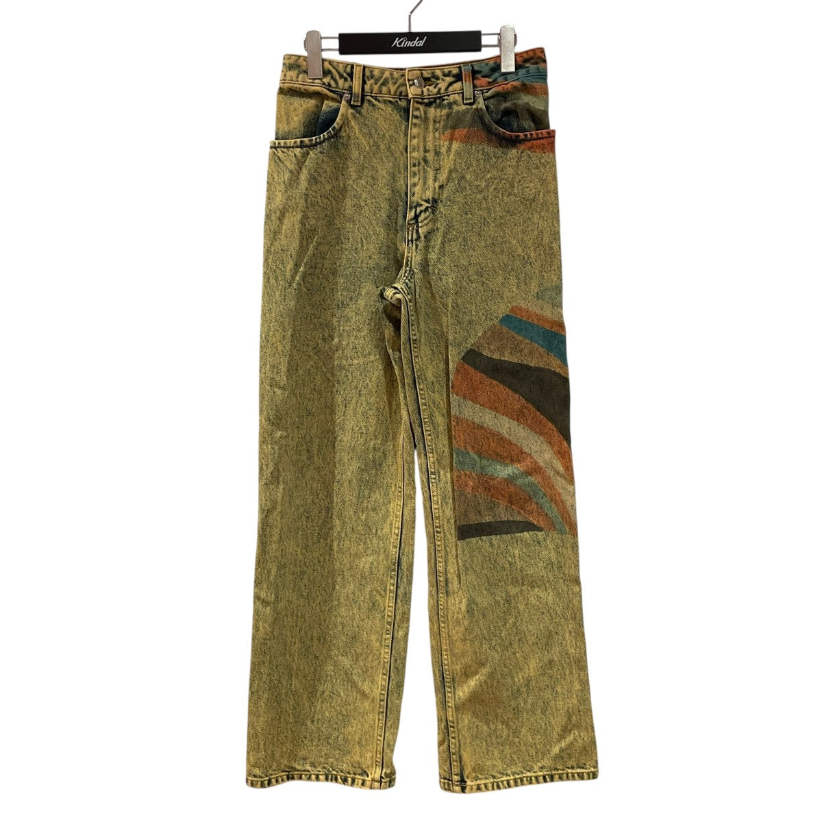 ECKHAUS LATTA(エコーズ・ラッタ) WIDE JEANデニムパンツ334-EL-PF22