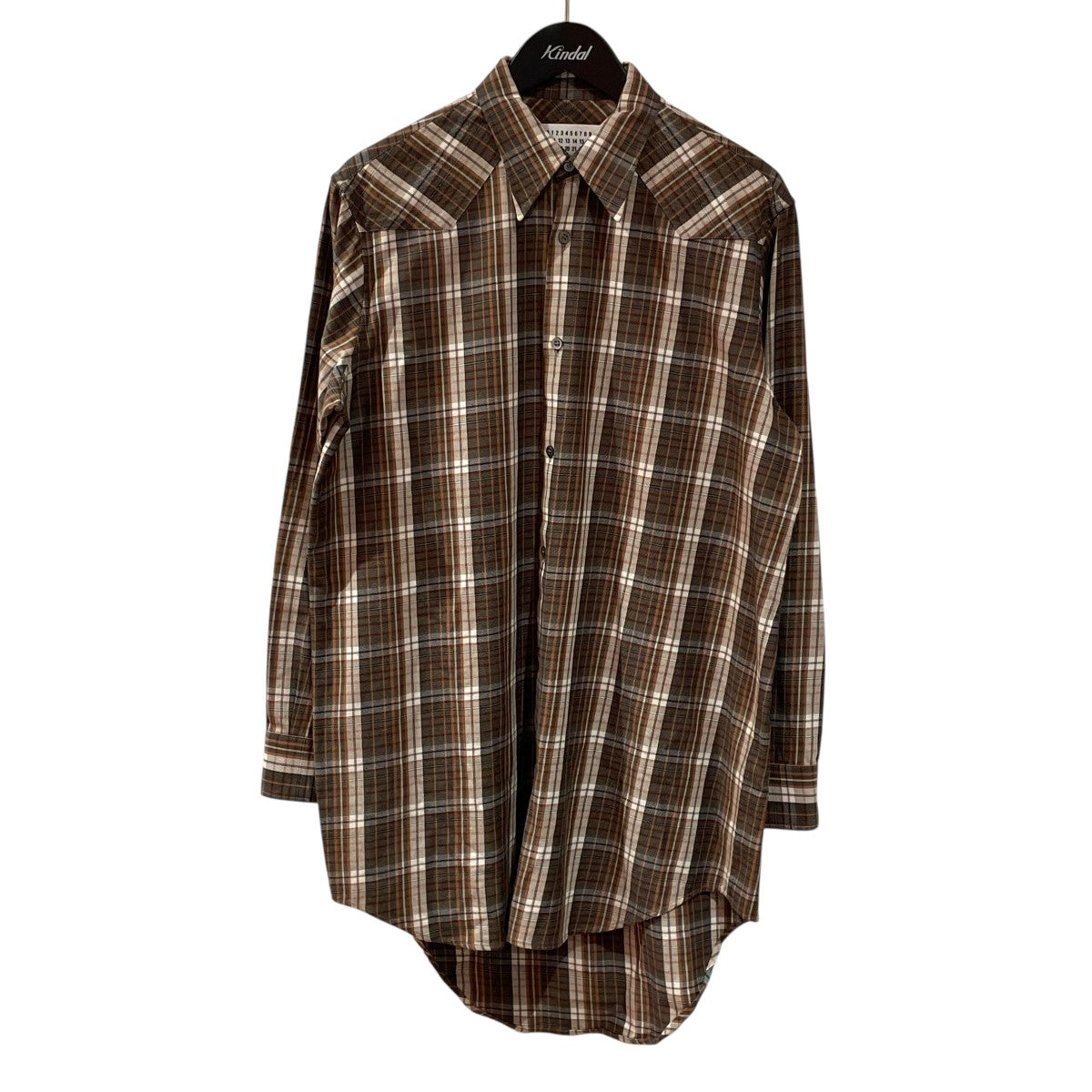 Maison Margiela(メゾンマルジェラ) 18SS長袖シャツS30DL0379 S48612