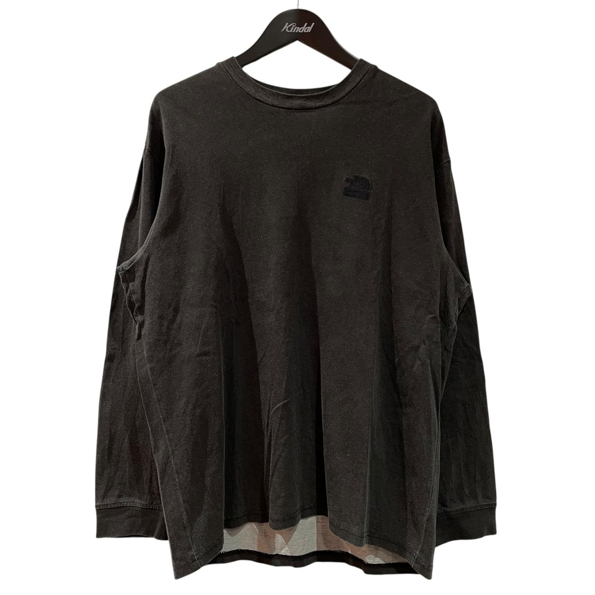 THE NORTH FACE x Supreme 長袖カットソー Supreme×THE NORTH FACE 長袖カットソーNT52202I NT52202I グレー