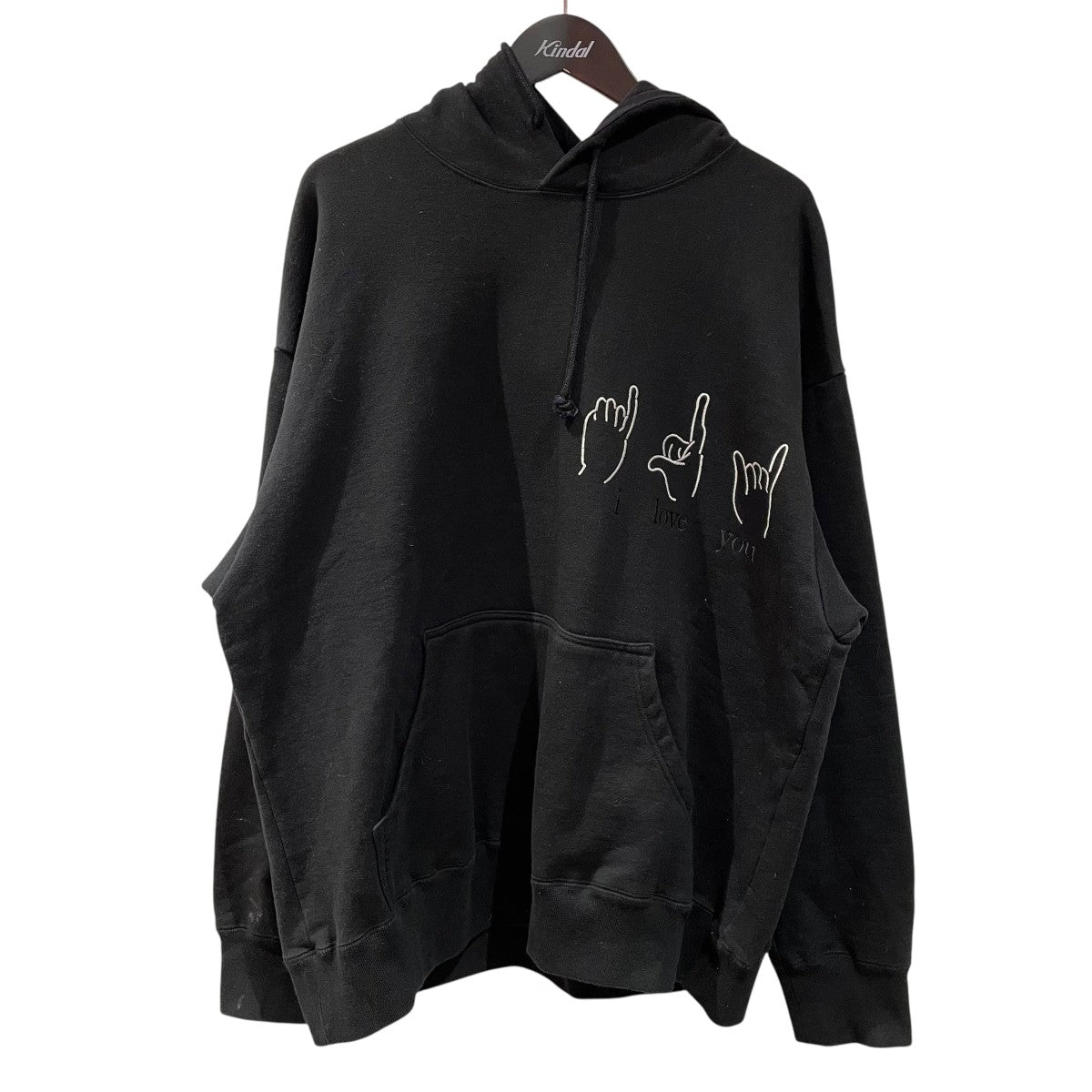 新品♡I CANDY YOUパーカー kudos(クードス) I LOVE YOU HOODIEパーカーKT21XX05 KT21XX05