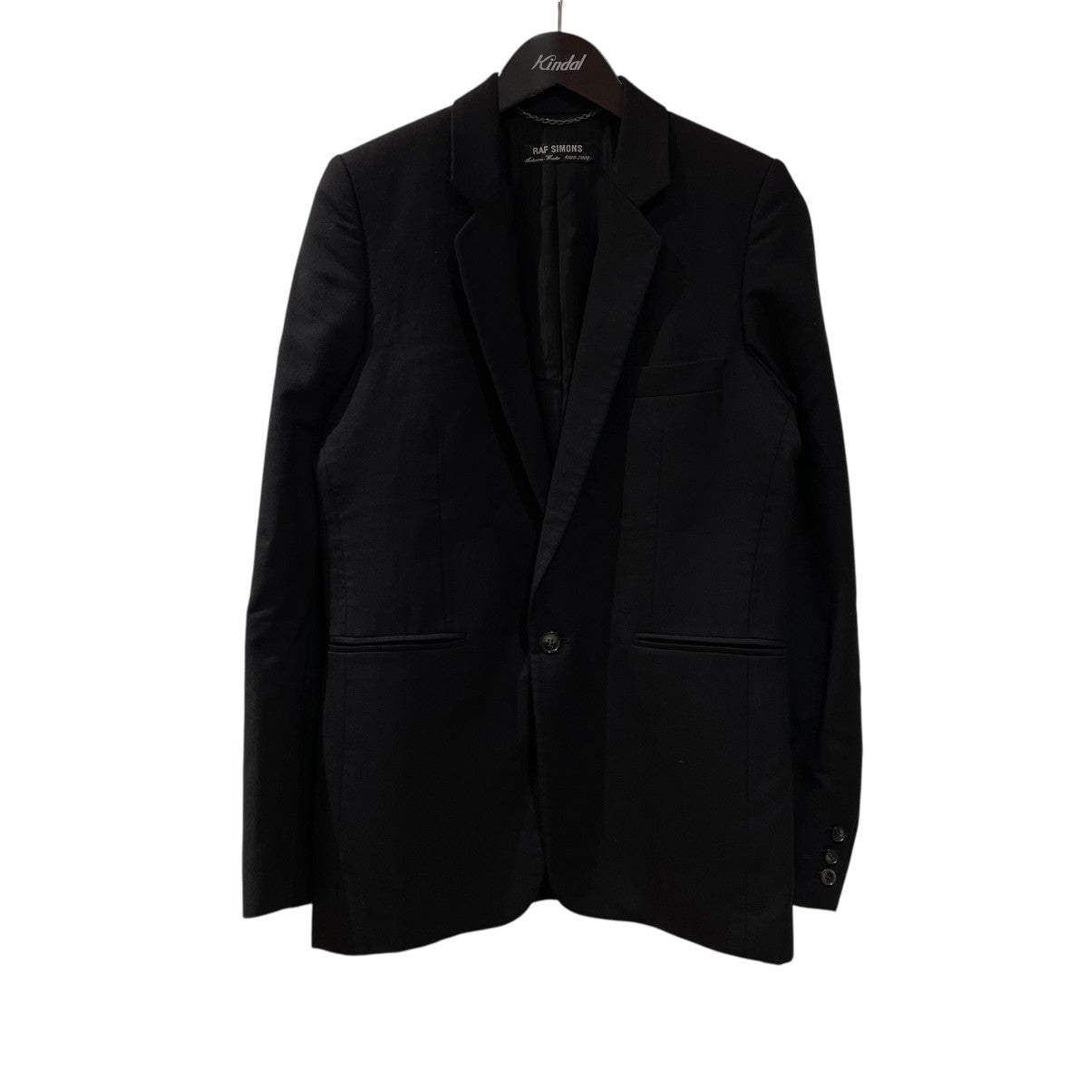 RAF SIMONS(ラフシモンズ) 99AWテーラードジャケット ブラック サイズ 
