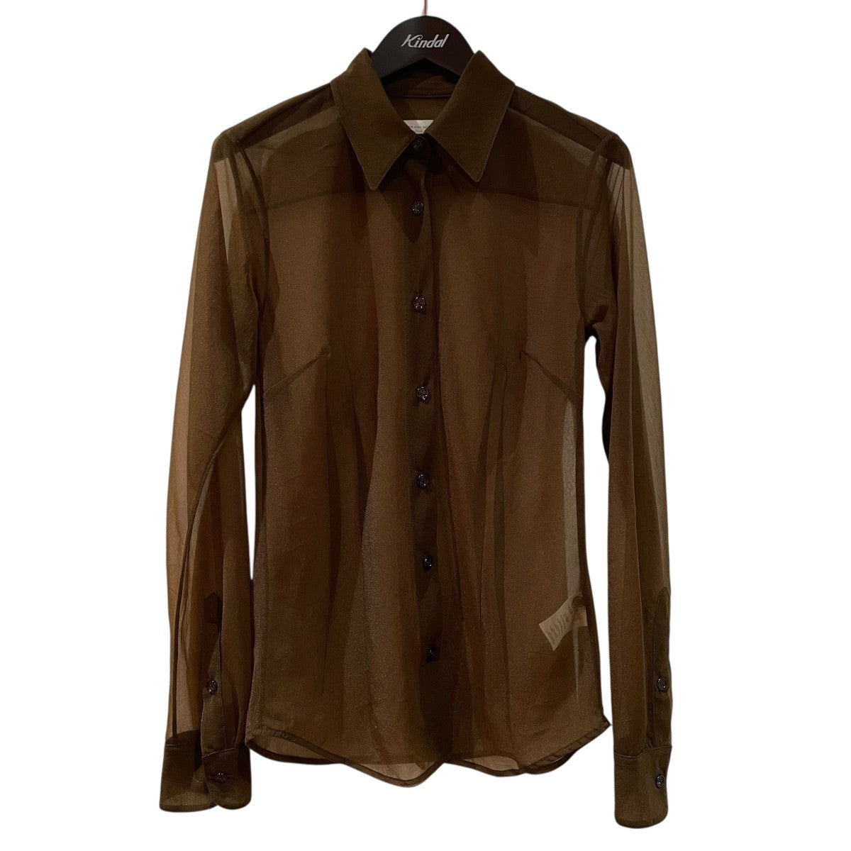 DRIES VAN NOTEN サングラス - 茶系xカーキ系 【古着】【中古】 中古・古着通販】DRIES VAN NOTEN (ドリスヴァンノッテン) アルパイン